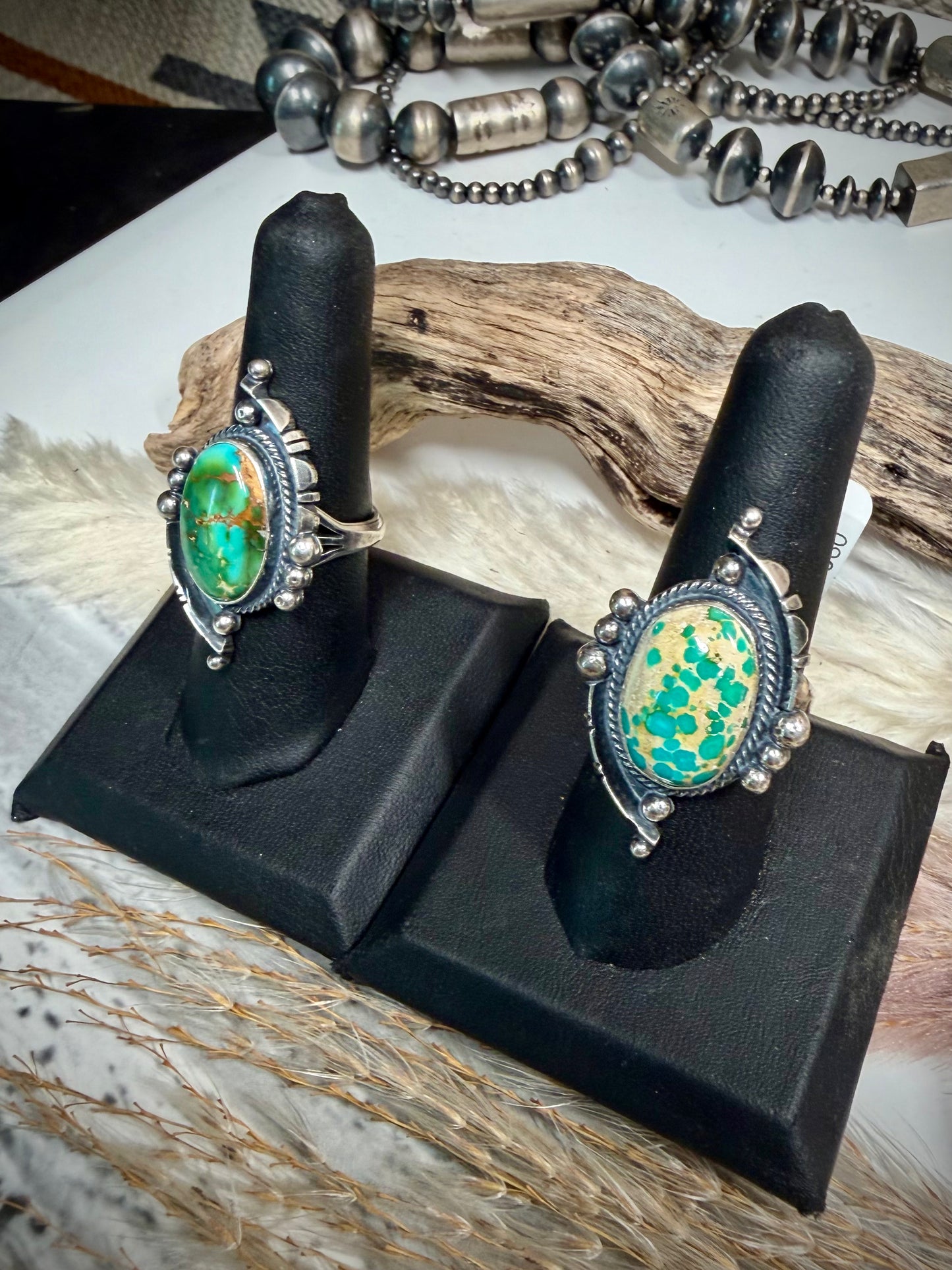 Maritta Benally Sonoran Gold Rings- Size 8