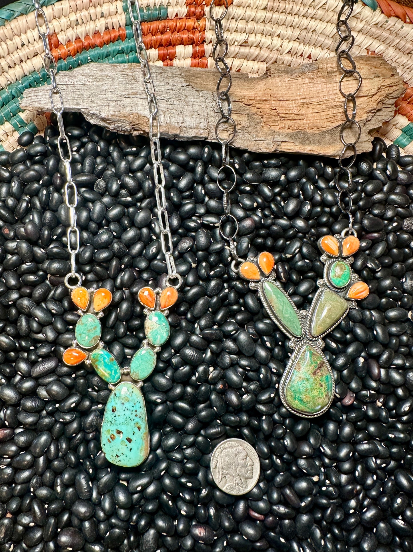 Royston & Spiny Cactus Necklaces