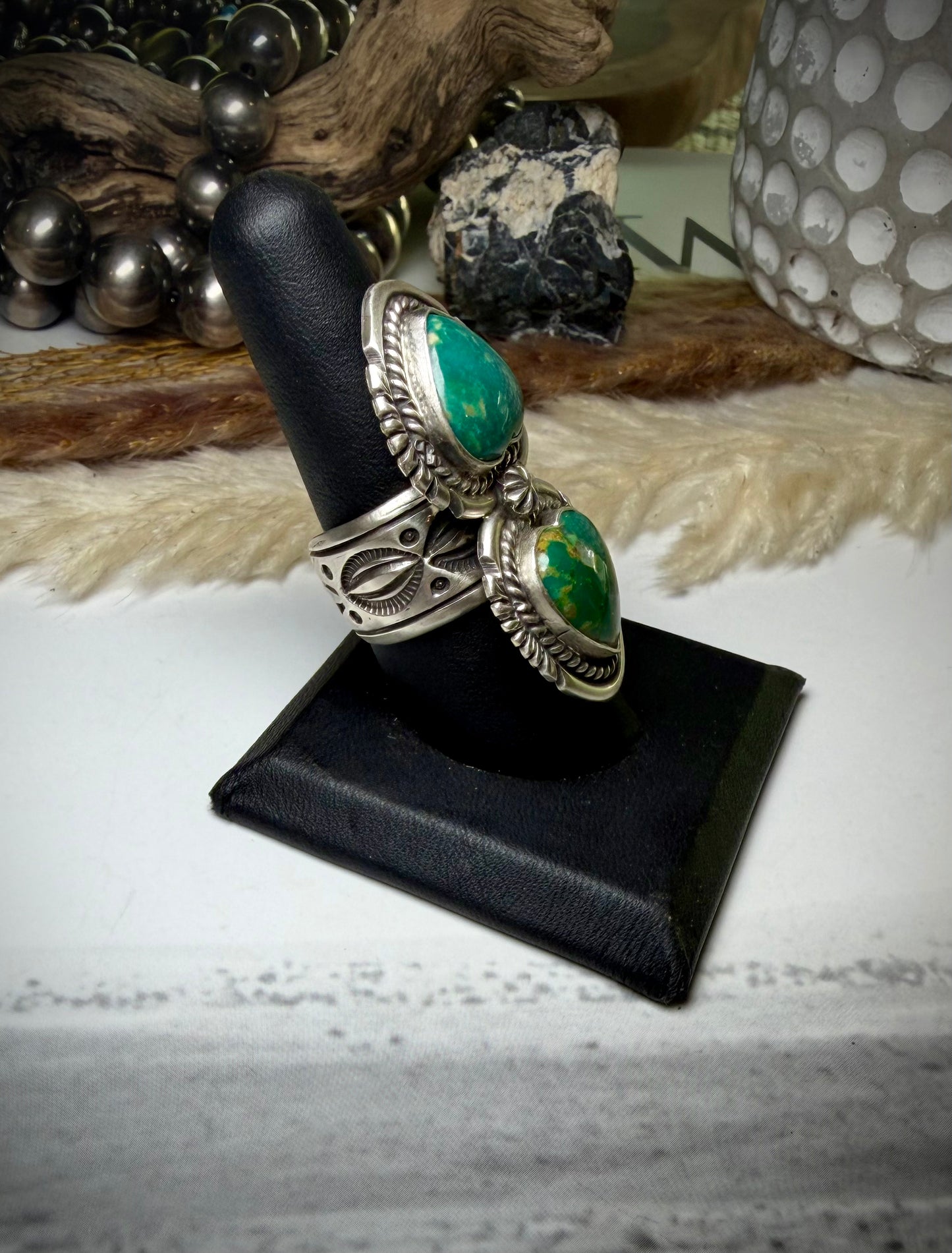 Royston Double Heart Ring