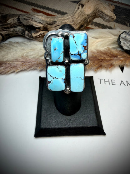 Golden Hills Ring by Lyle Piaso- Adjustable