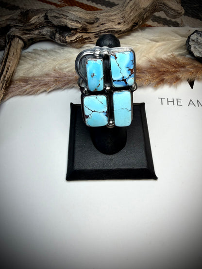 Golden Hills Ring by Lyle Piaso- Adjustable