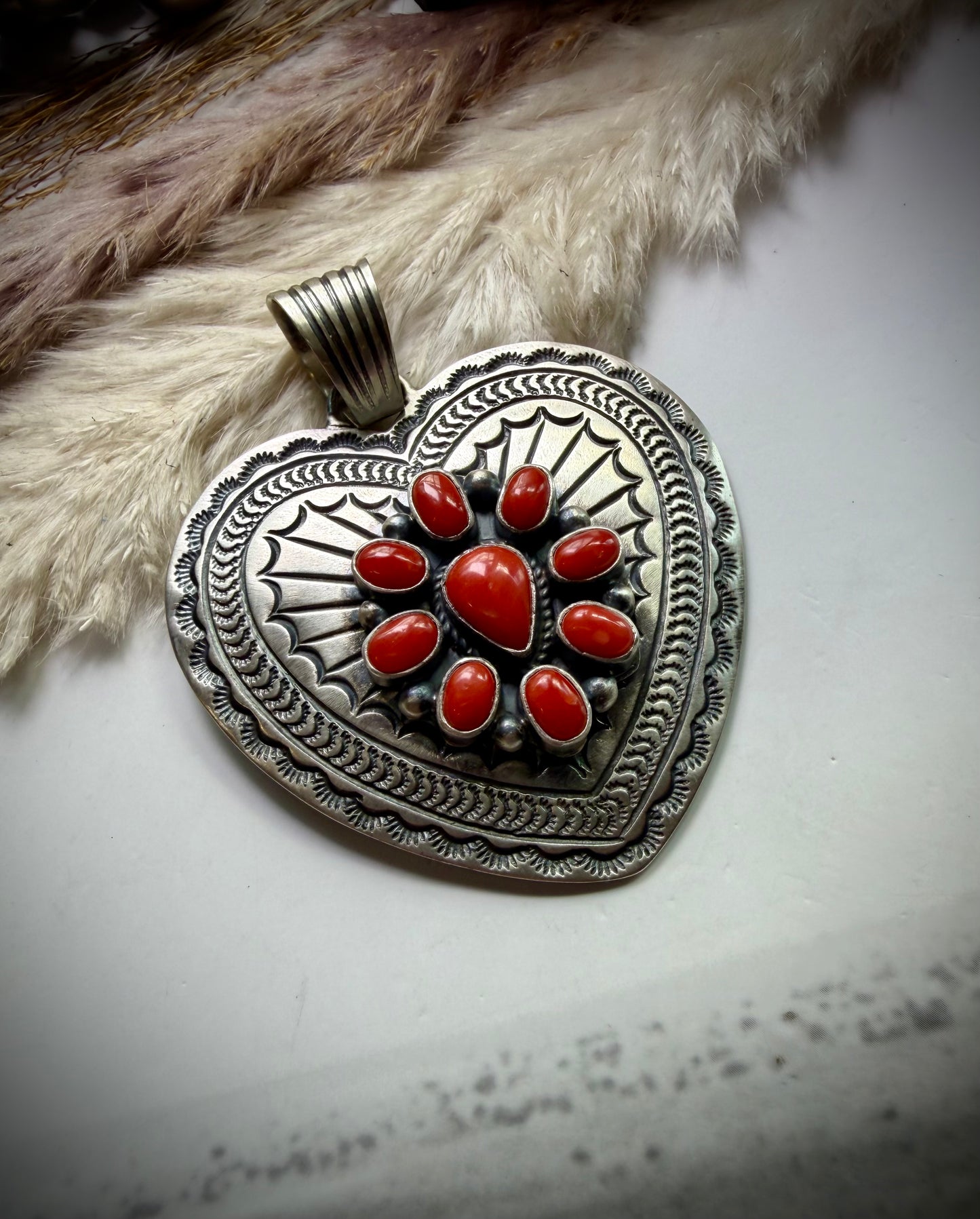 Heart Pendant by June Delgarito