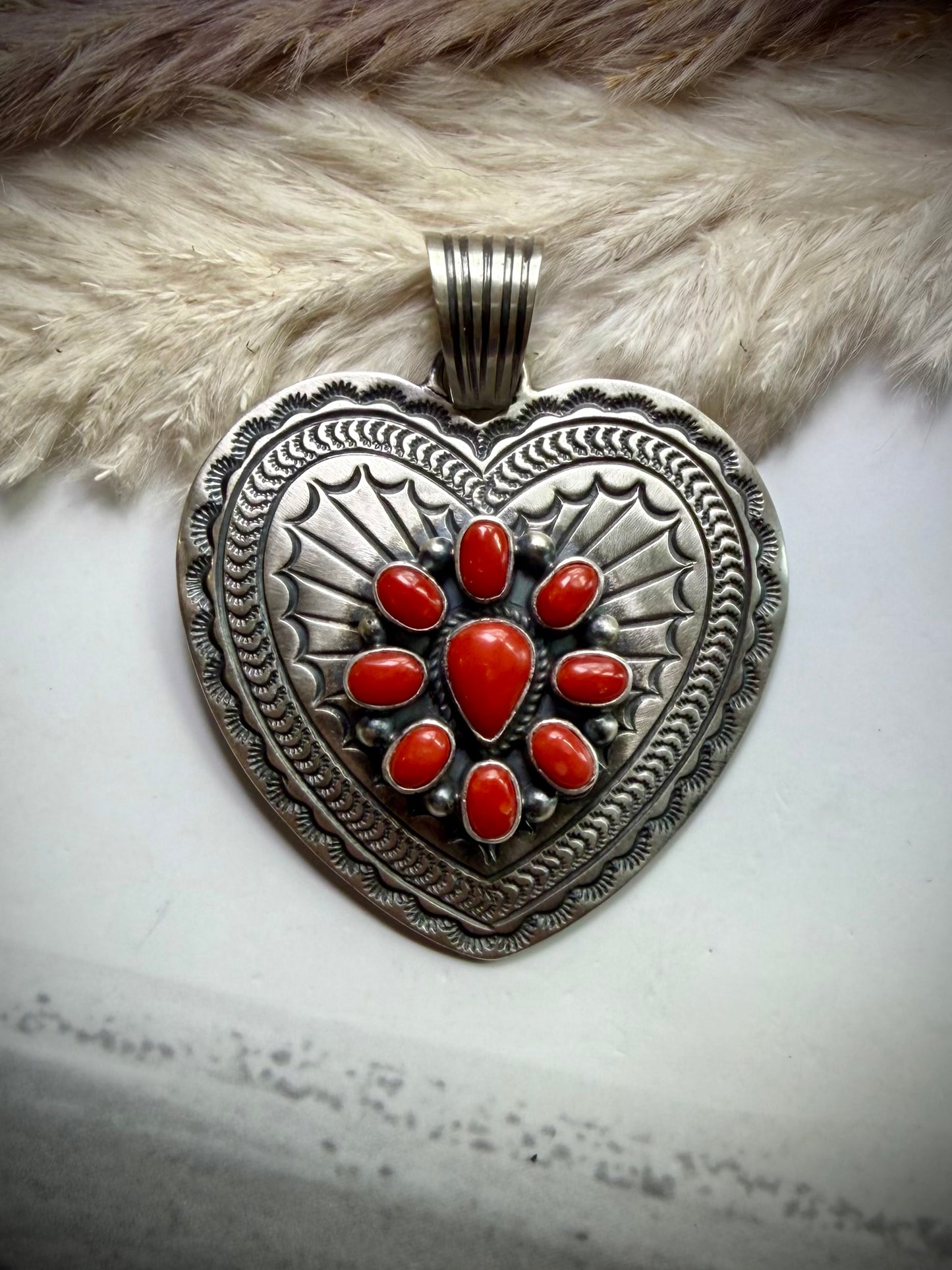 Heart Pendant by June Delgarito