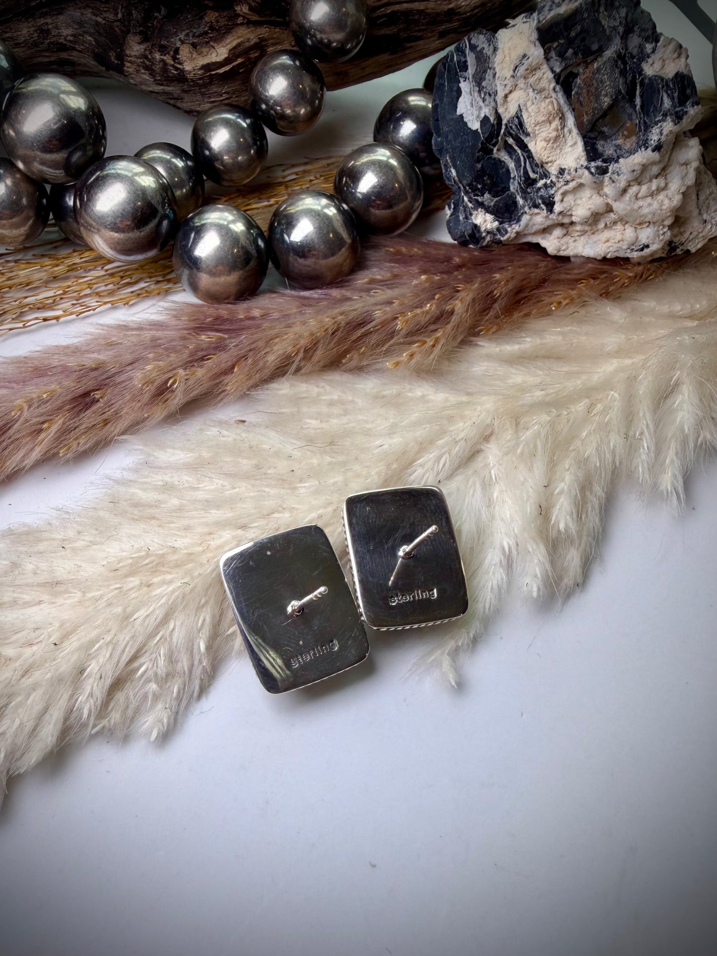 Black Onyx Studs