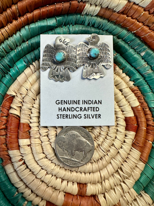 Gabriele Yazzie Thunderbird Earring