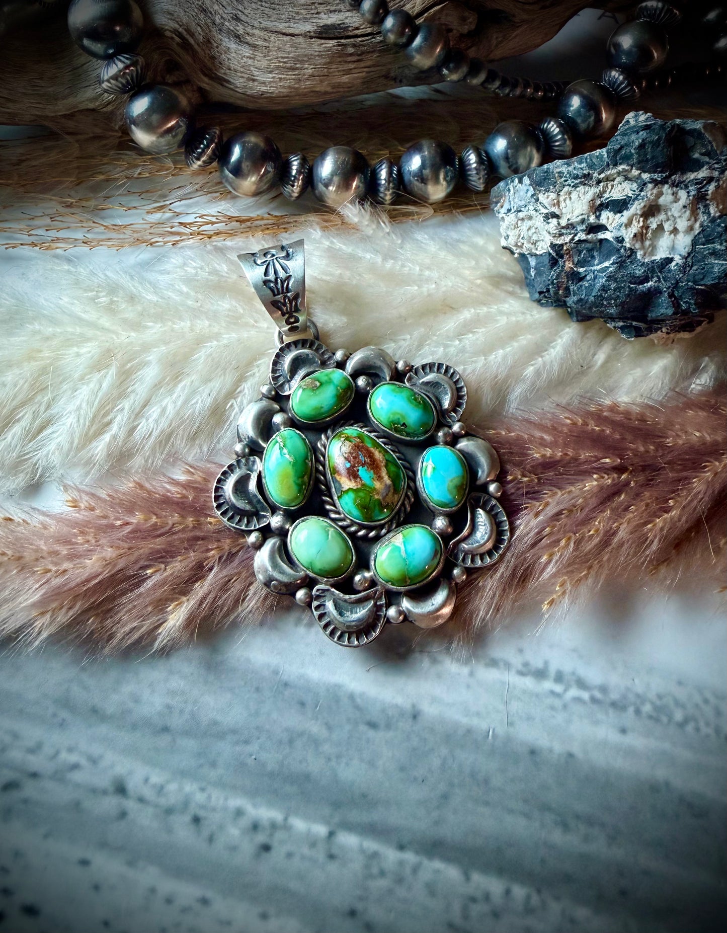 Sonoran Gold Cluster Pendant