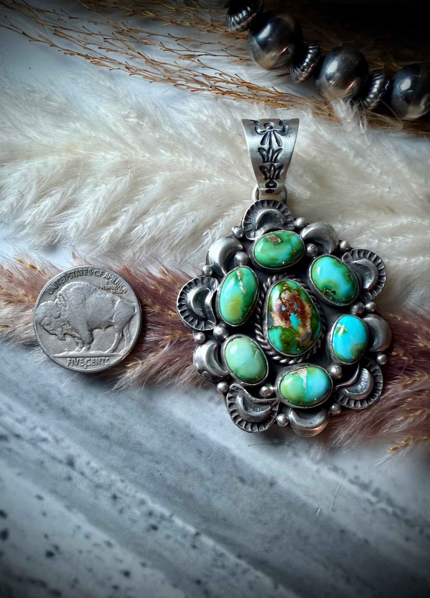Sonoran Gold Cluster Pendant