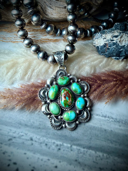 Sonoran Gold Cluster Pendant