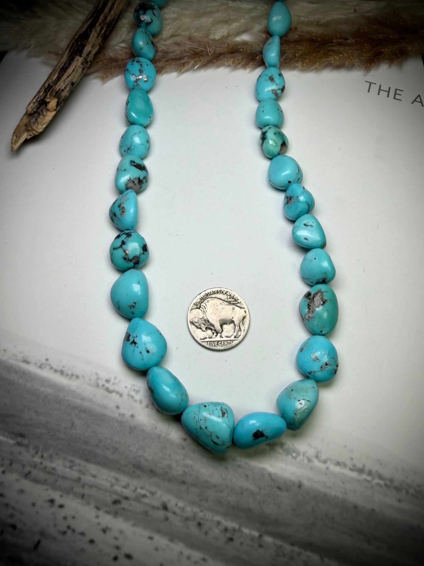 Ithica Peak Turquoise Necklace