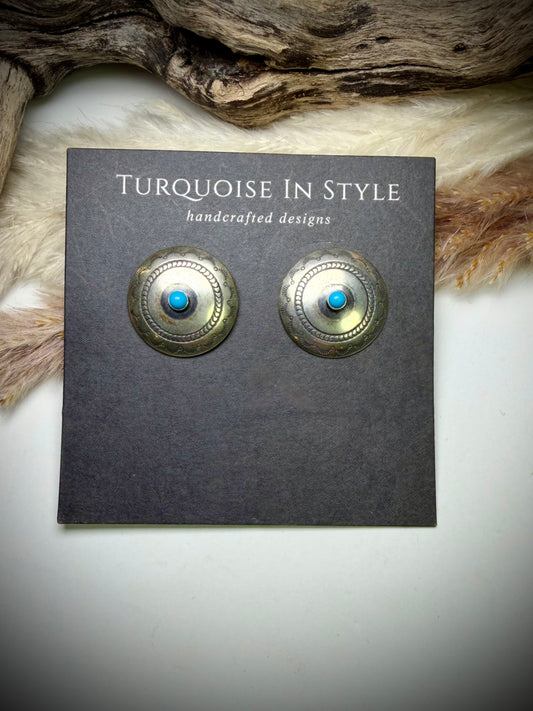 The Sandy Concho Earring