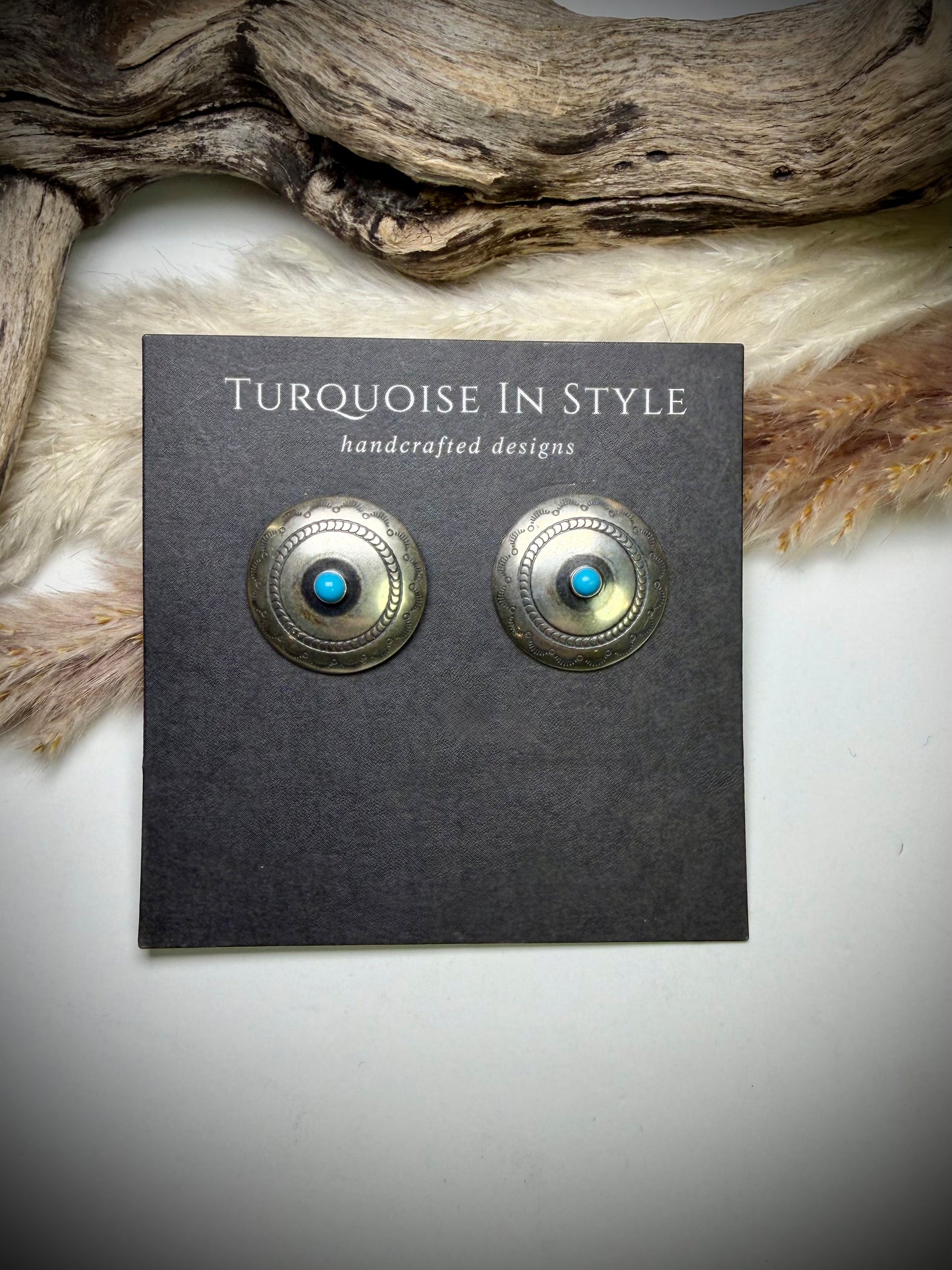 The Sandy Concho Earring