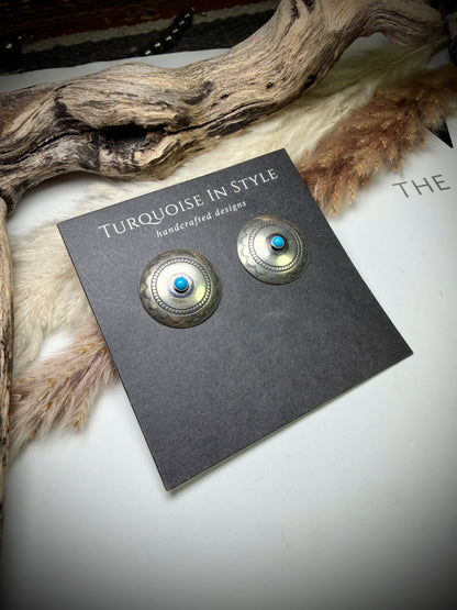 The Sandy Concho Earring