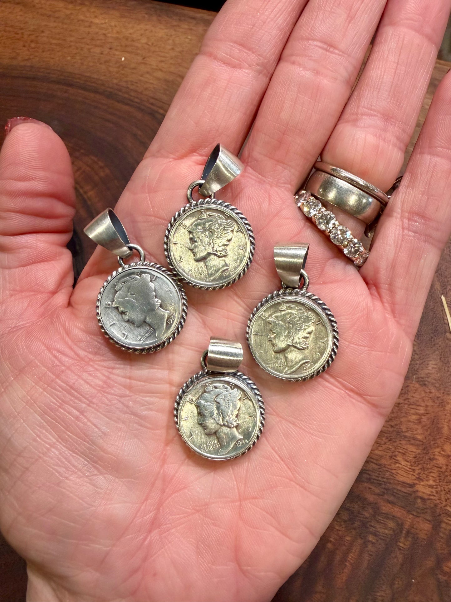 Mego's Mercury Dime Pendant