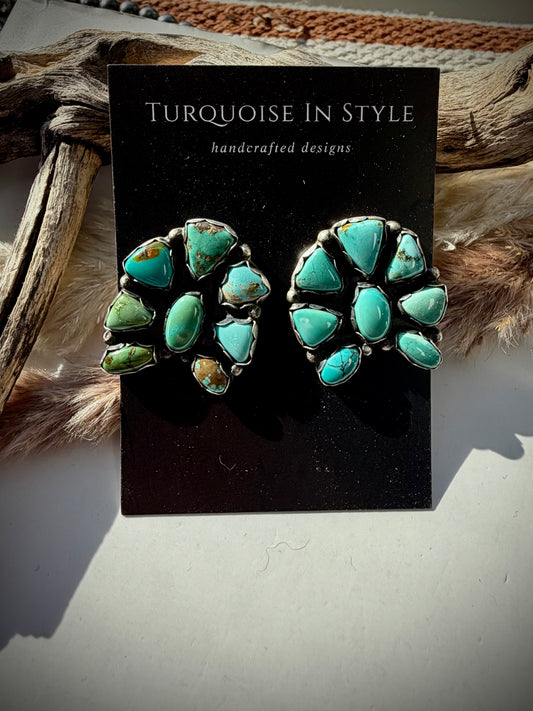 Carico Lake Turquoise Earrings