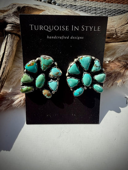 Carico Lake Turquoise Earrings