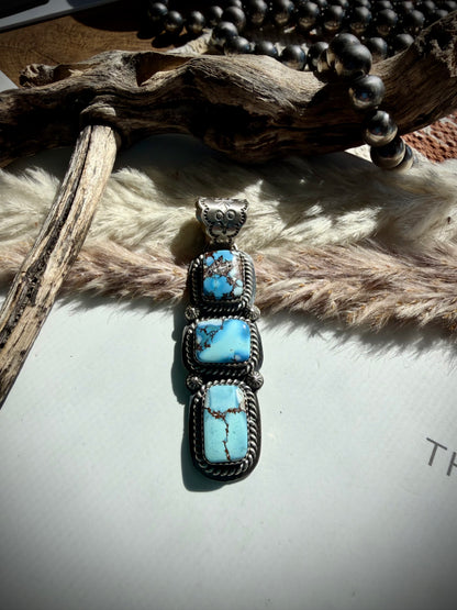 Golden Hills Crawler Pendant