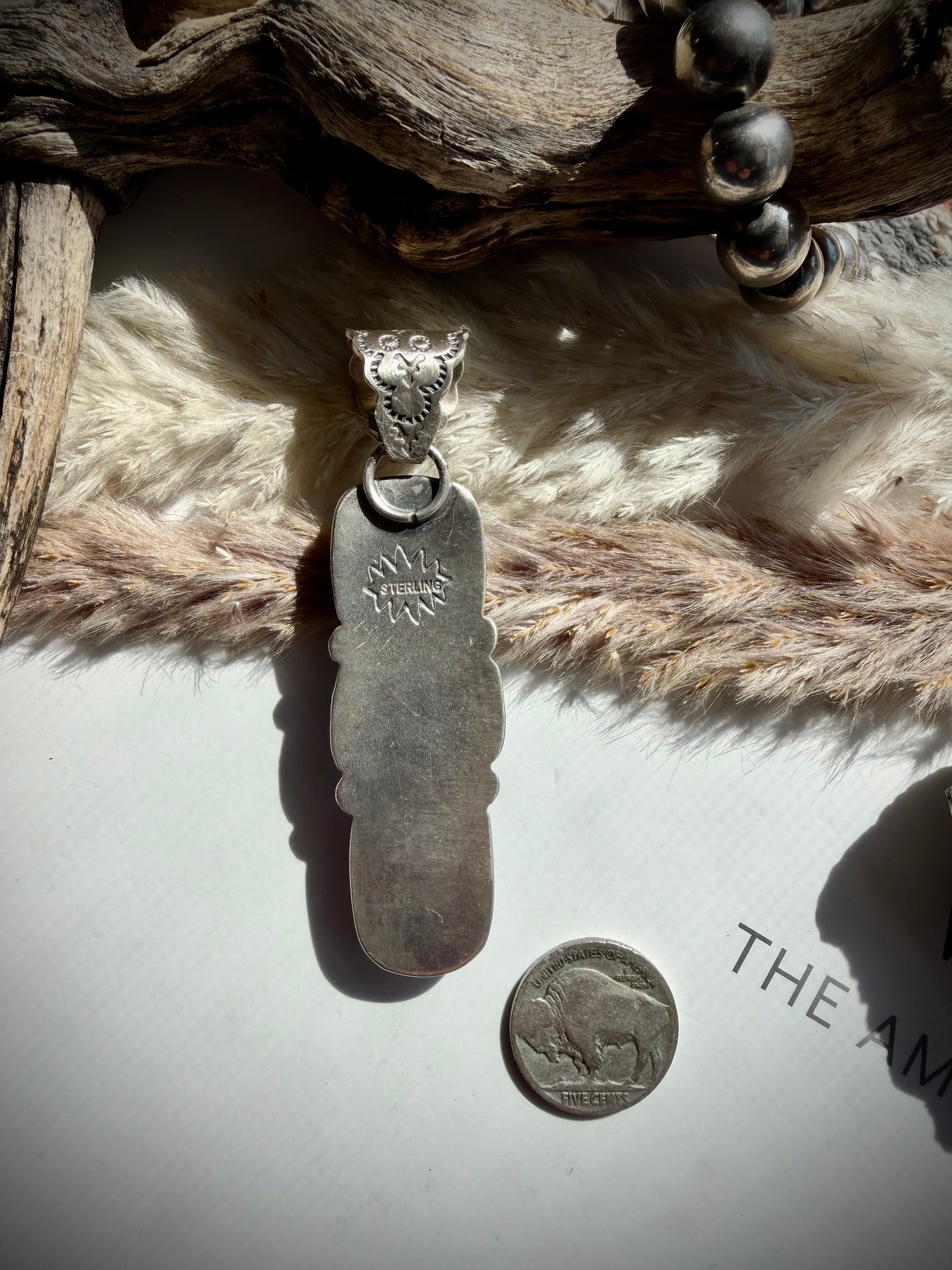 Golden Hills Crawler Pendant