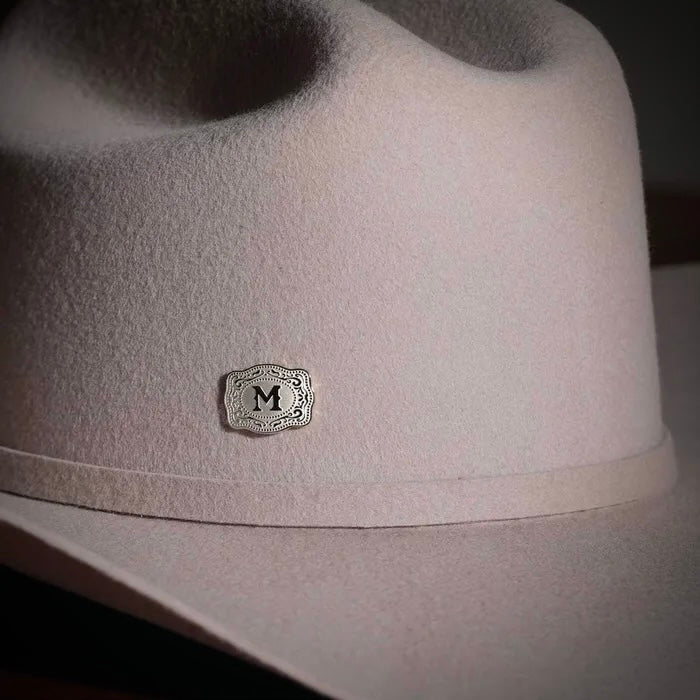 Original Mini Buckle Gold Hat Pin Initials