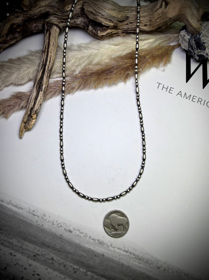 Dainty Torpedo & 2.5mm Necklaces- Multiple Lengths