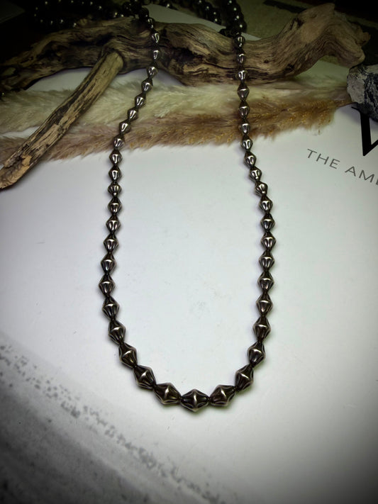 18" 6mm Torpedo Pearl Necklace