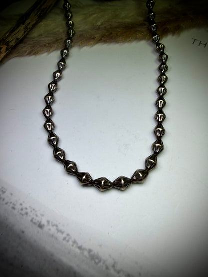 18" 6mm Torpedo Pearl Necklace