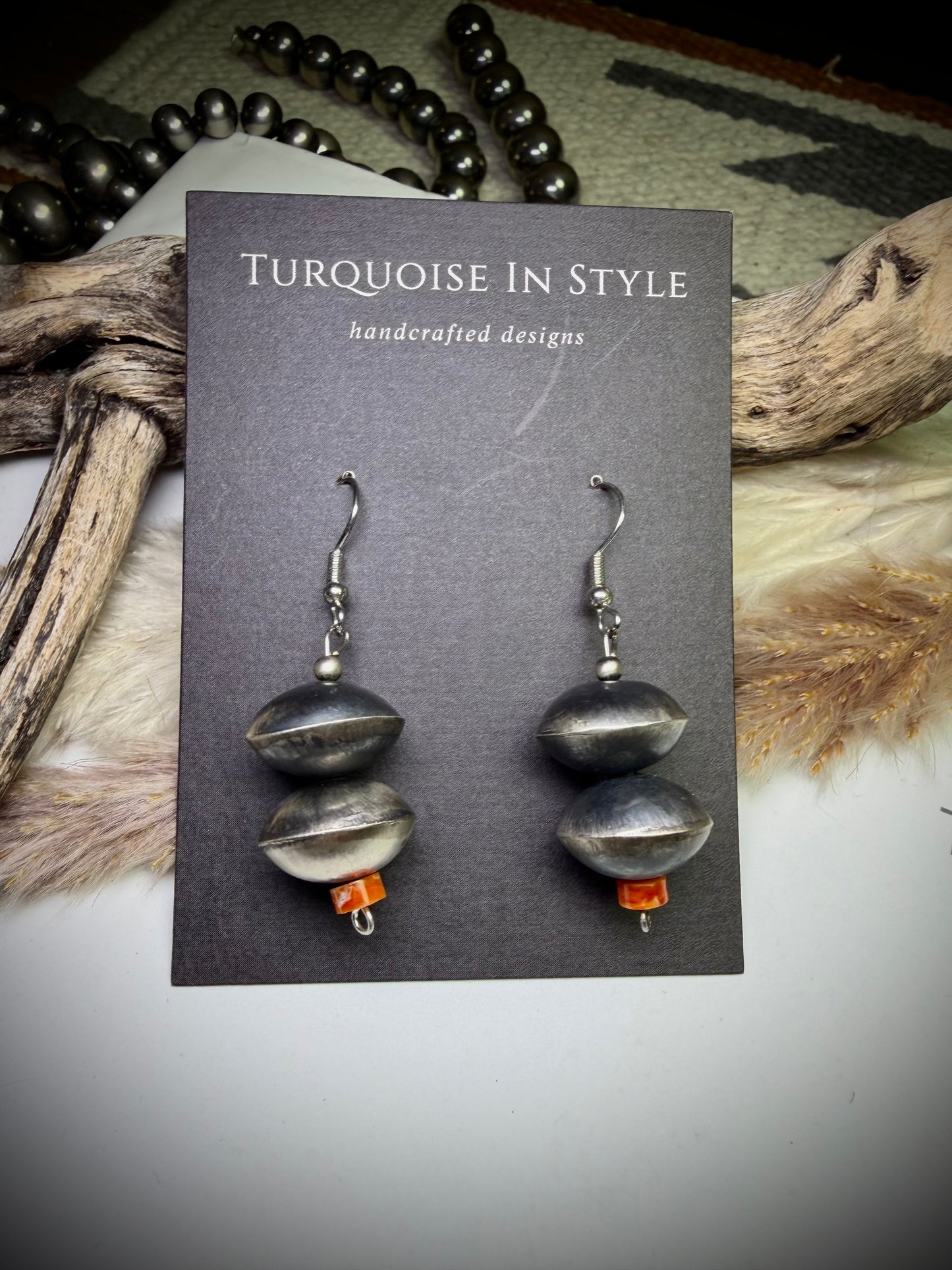Sharon Cooley Saucer Earrings