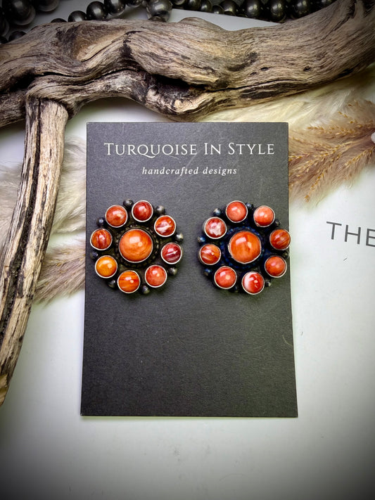 Spiny Cluster Earrings