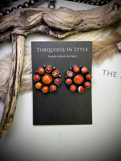 Spiny Cluster Earrings