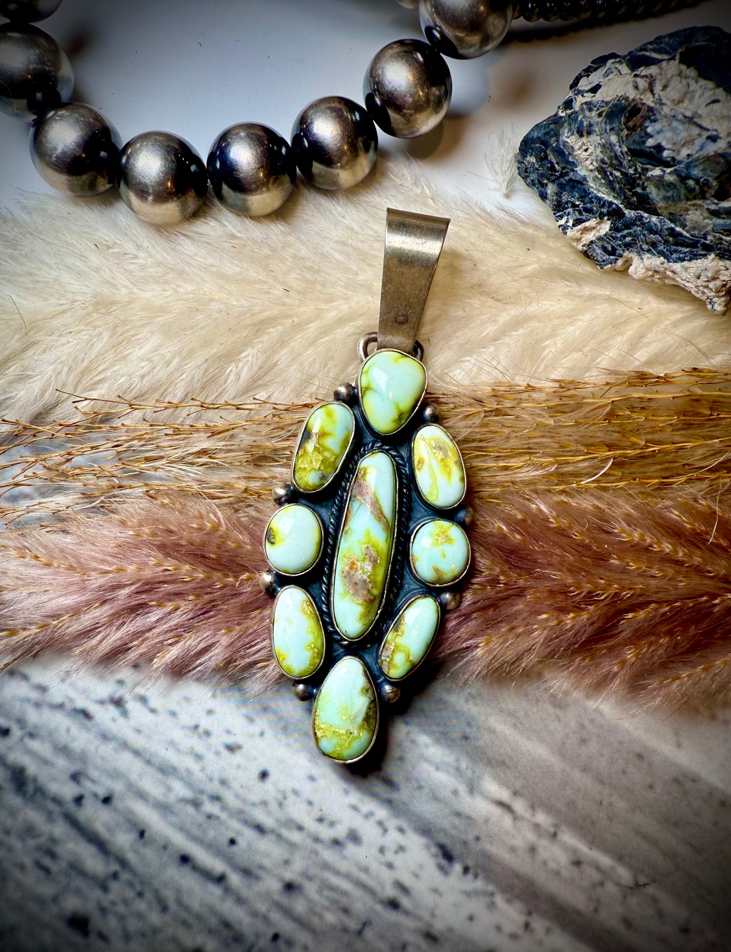 Cluster Palomino Pendant