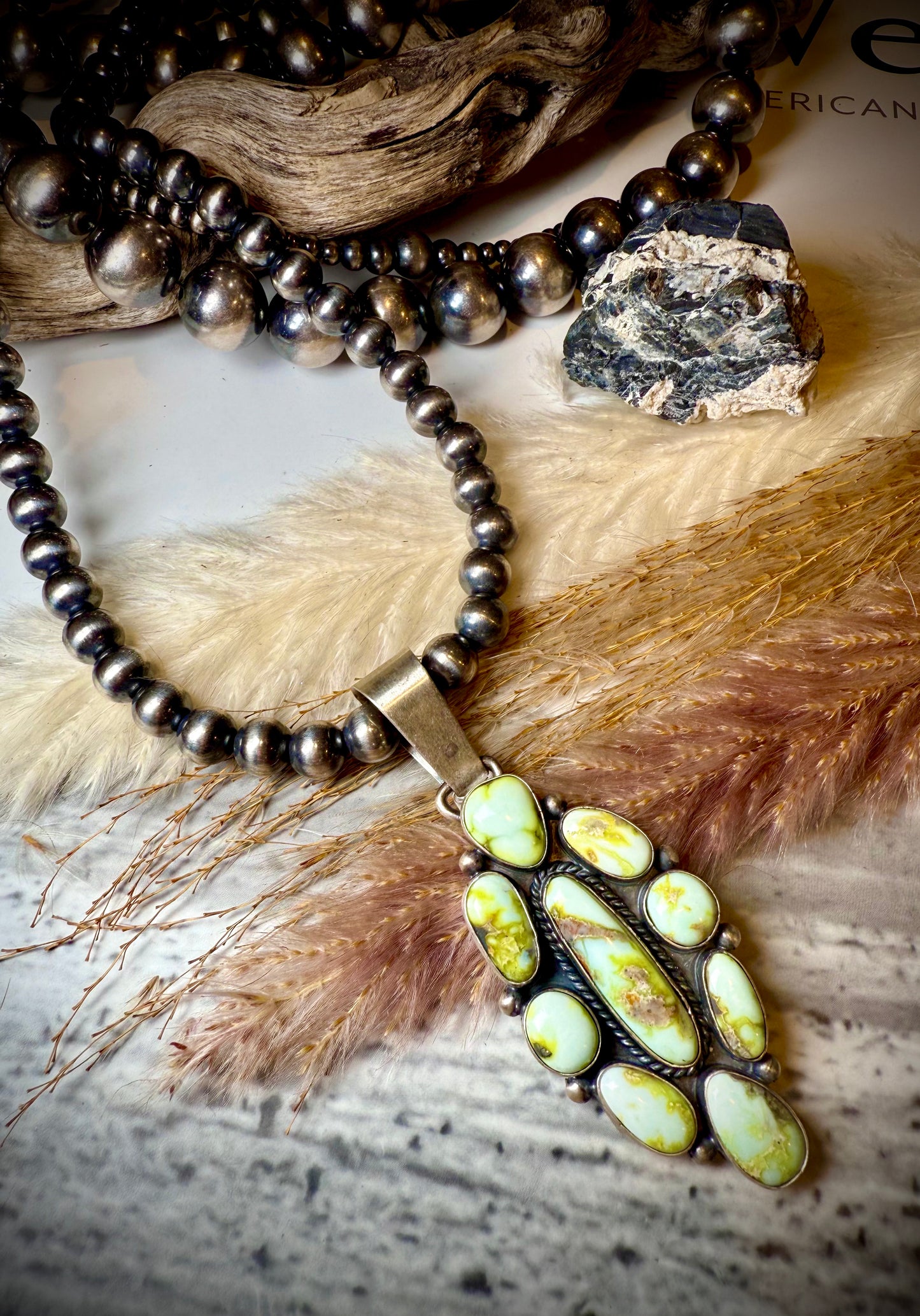 Cluster Palomino Pendant