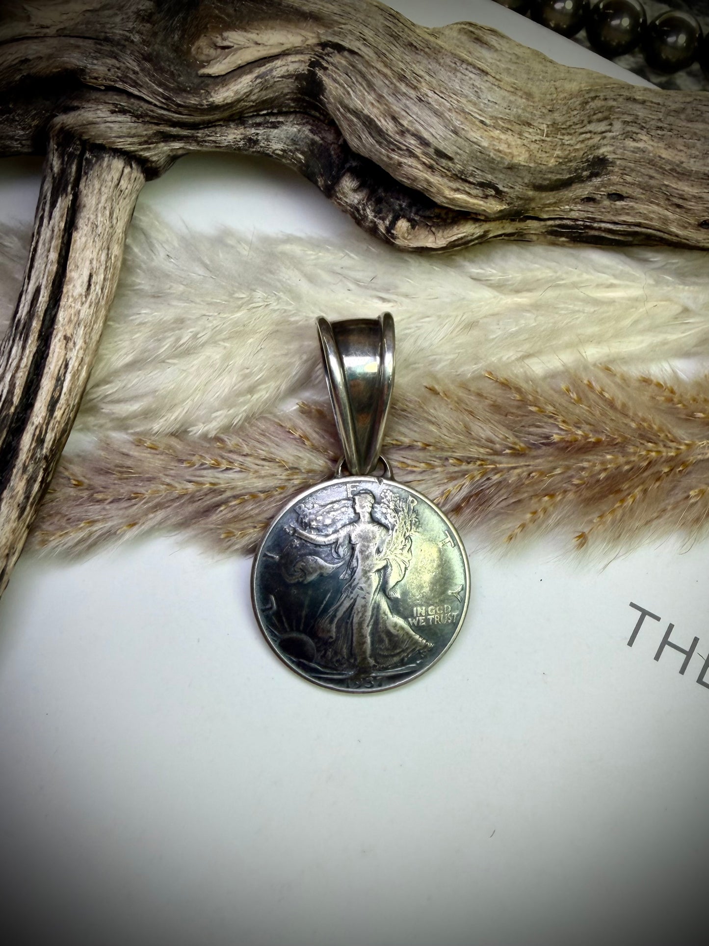 Walking Liberty Half Dollar Pendant