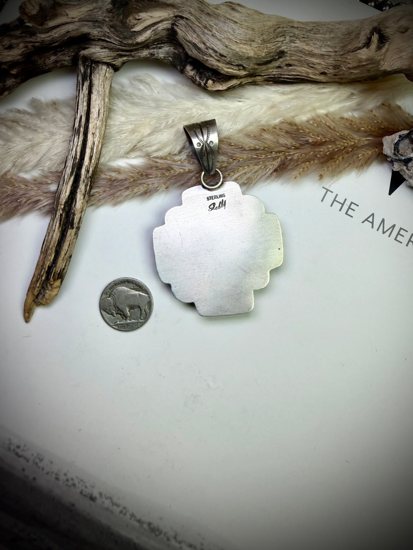 Gabby Juardo Palomino & Mercury Dime Pendant