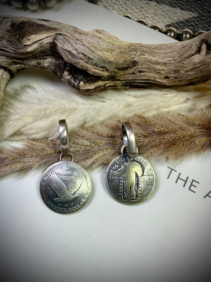 Standing Liberty Quarter Pendant