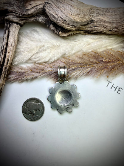 Mercury Dime Cluster Pendant