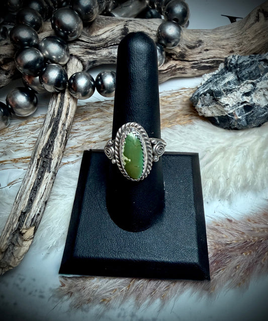 Alex's Favorite Dark Green Royston Ring (Size 9)
