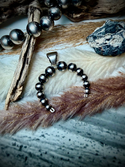 Sterling Pearl Naja Pendant