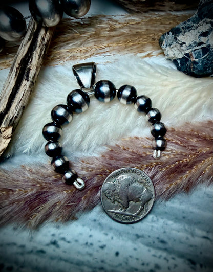 Sterling Pearl Naja Pendant