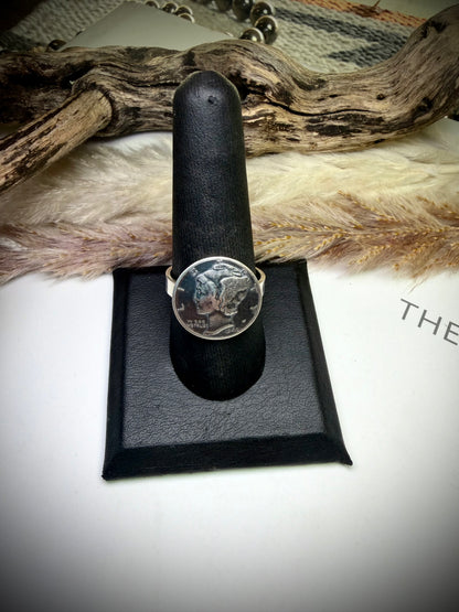 Mercury Dime Rings