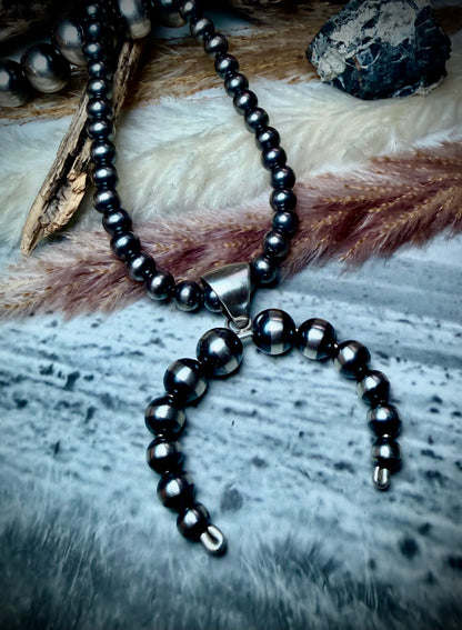 Sterling Pearl Naja Pendant
