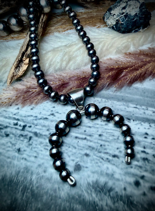 Sterling Pearl Naja Pendant