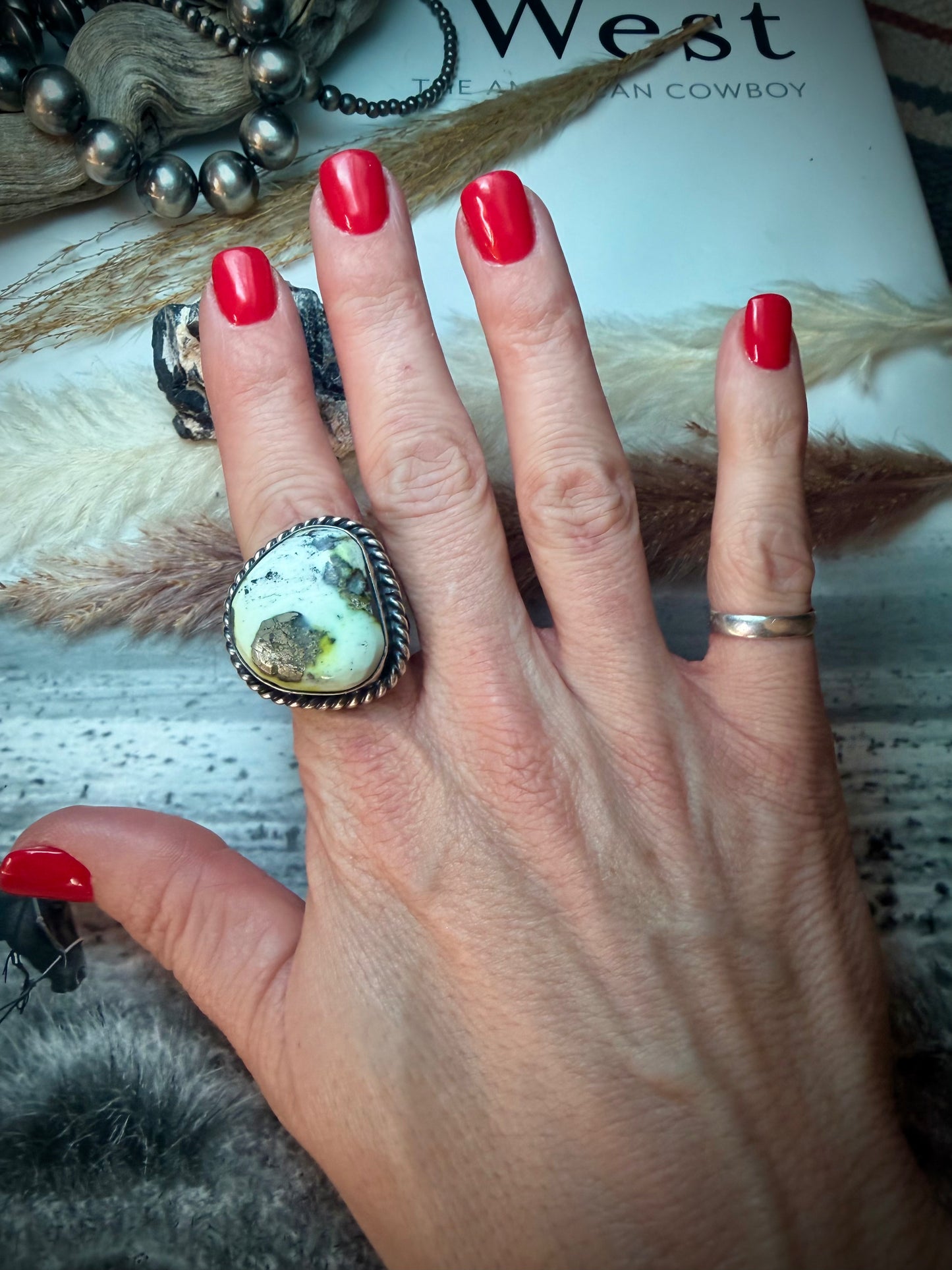 Statement Chimney Butte Palomino Ring