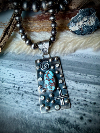 Single Stone Golden Hills Pendant