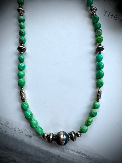 20" Sonoran & Pearl Necklace