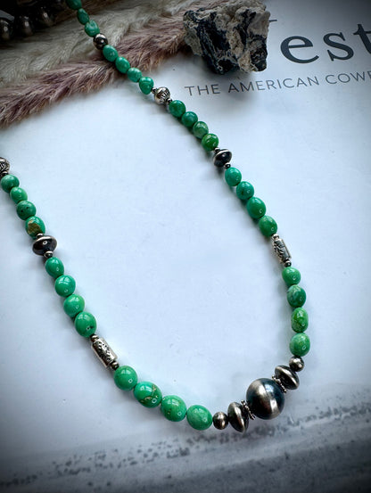 20" Sonoran & Pearl Necklace