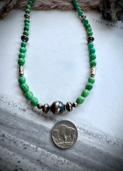 20" Sonoran & Pearl Necklace