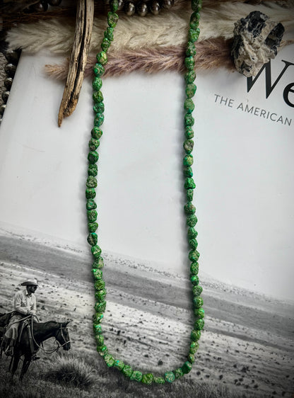 30" Sonoran Gold Beaded Necklace