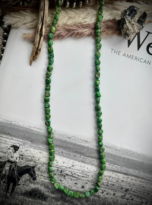 30" Sonoran Gold Beaded Necklace