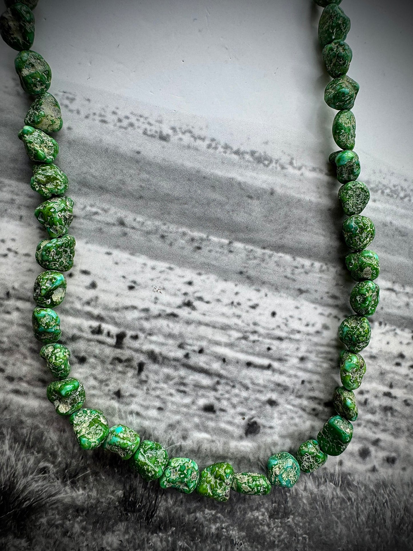 30" Sonoran Gold Beaded Necklace