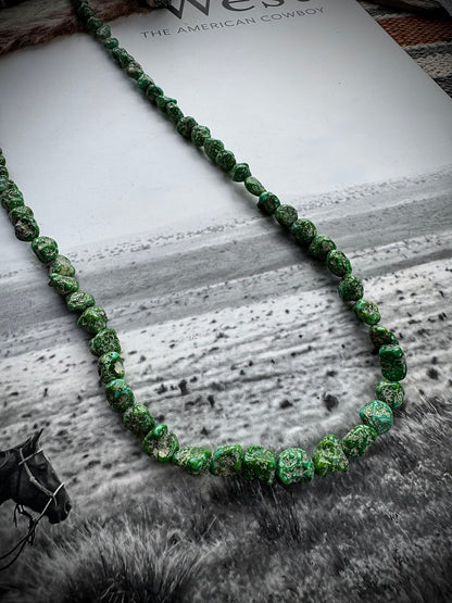 30" Sonoran Gold Beaded Necklace