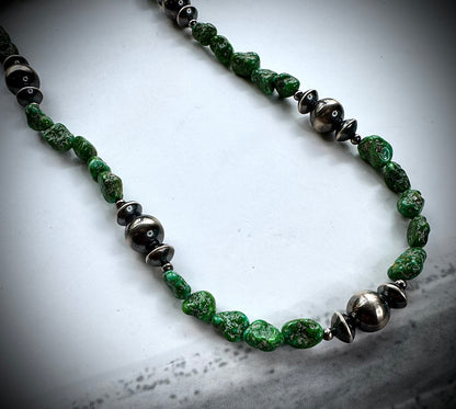 23" Sonoran, Pearl, and Saucer Necklace